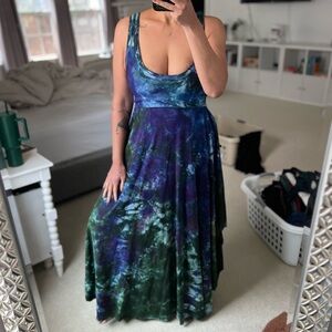 M/L OOAK Playcraze maxi dress (NEW)